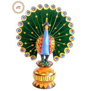 Peacock Figurine
